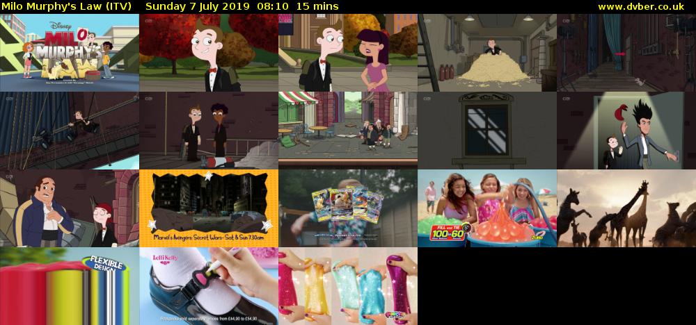 Milo Murphy's Law (ITV) Sunday 7 July 2019 08:10 - 08:25