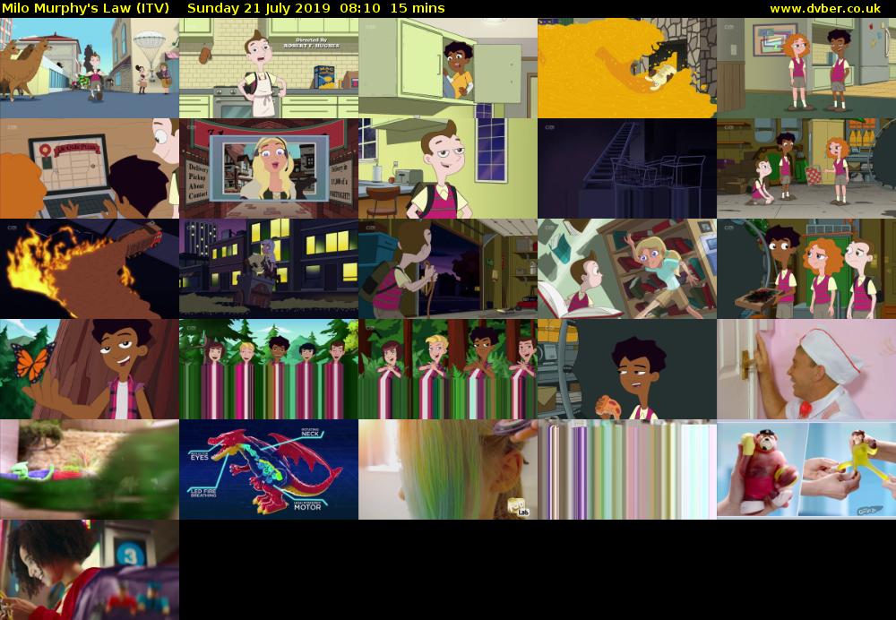 Milo Murphy's Law (ITV) Sunday 21 July 2019 08:10 - 08:25