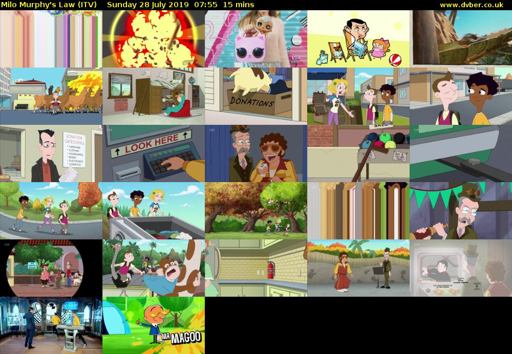 Milo Murphy's Law (ITV) Sunday 28 July 2019 07:55 - 08:10