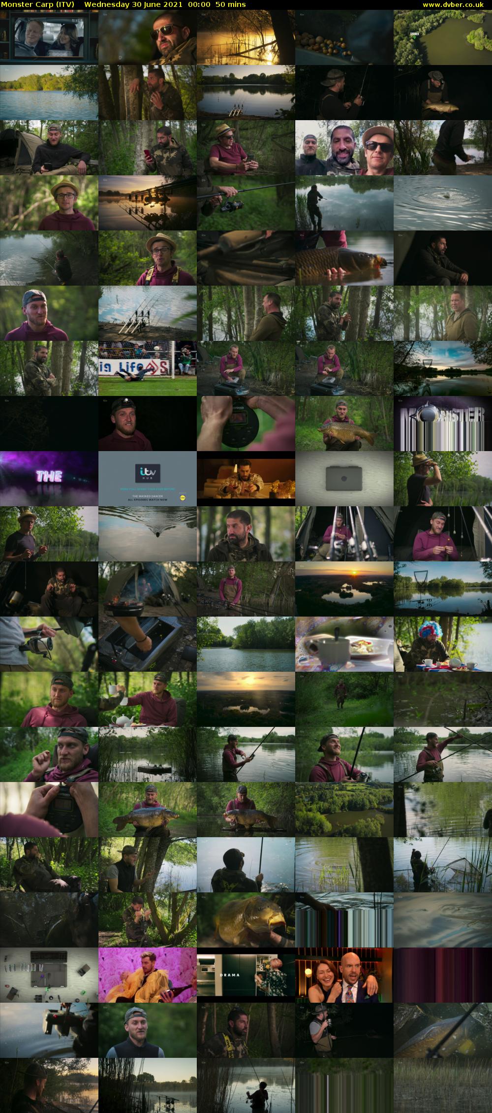 Monster Carp (ITV) Wednesday 30 June 2021 00:00 - 00:50