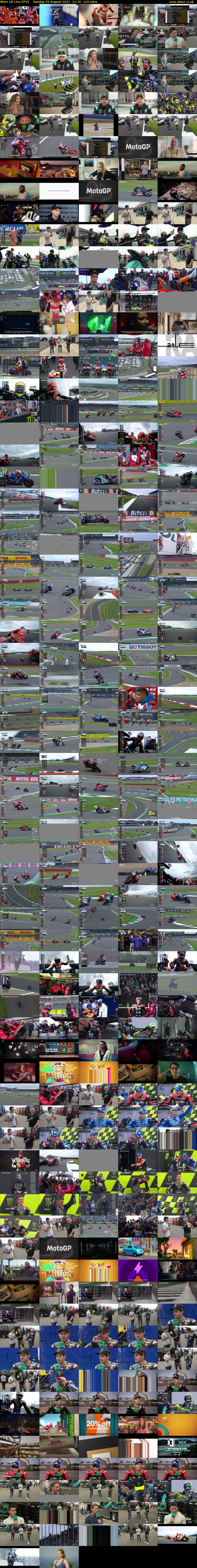 Moto GP Live (ITV) Sunday 29 August 2021 12:30 - 14:30