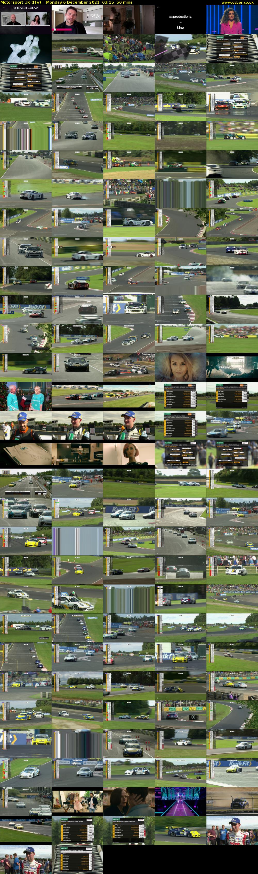 Motorsport UK (ITV) Monday 6 December 2021 03:15 - 04:05