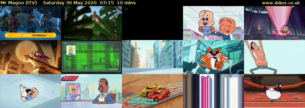 Mr Magoo (ITV) Saturday 30 May 2020 07:15 - 07:25