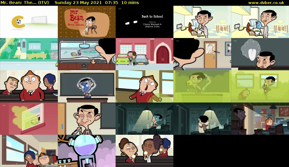 Mr. Bean: The... (ITV) Sunday 23 May 2021 07:35 - 07:45