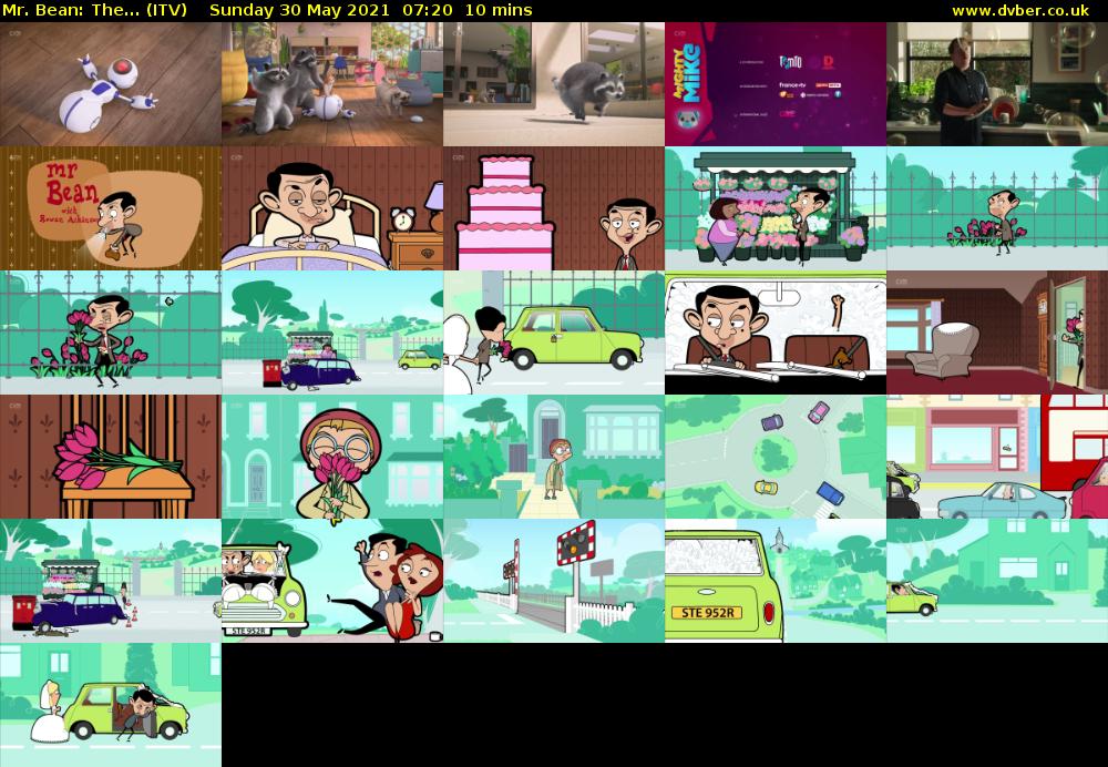 Mr. Bean: The... (ITV) Sunday 30 May 2021 07:20 - 07:30