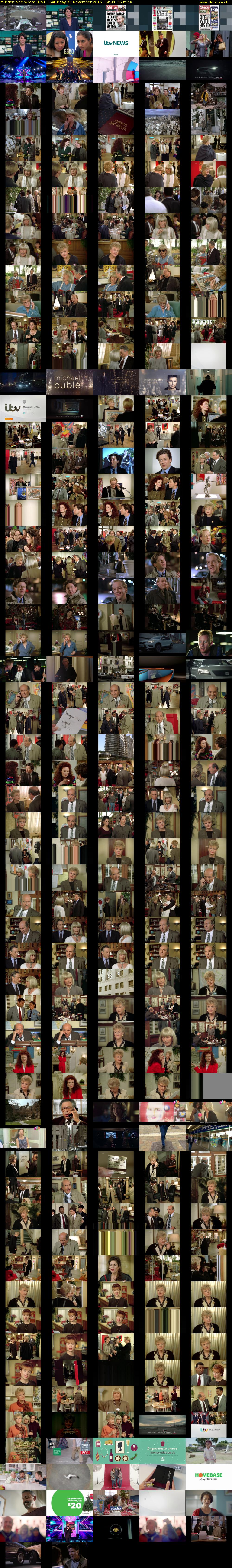 Murder, She Wrote (ITV) Saturday 26 November 2016 09:30 - 10:25