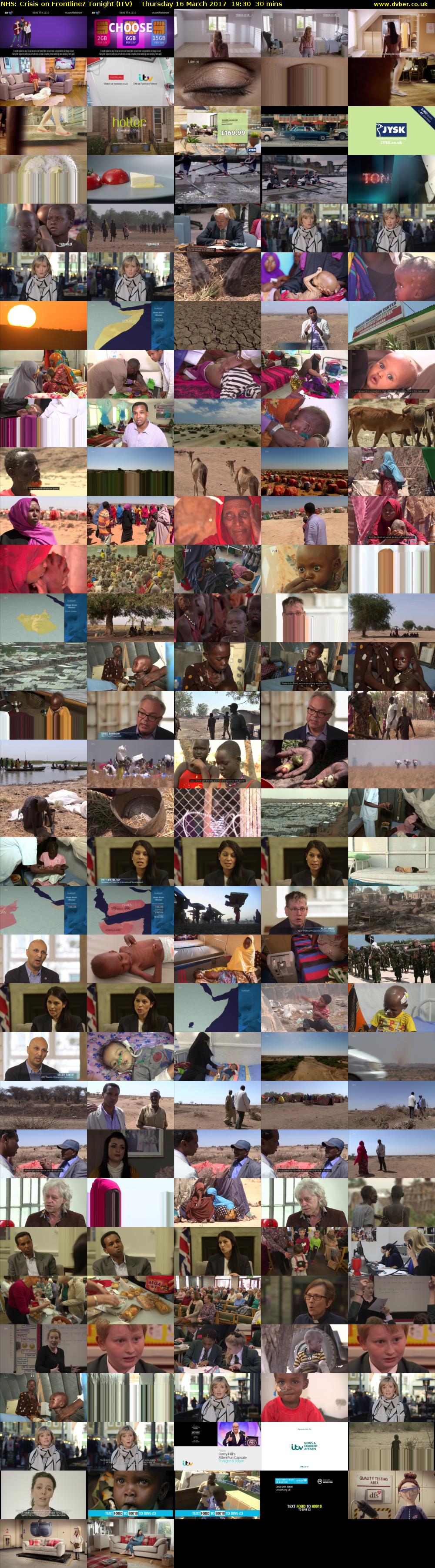 NHS: Crisis on Frontline? Tonight (ITV) Thursday 16 March 2017 19:30 - 20:00