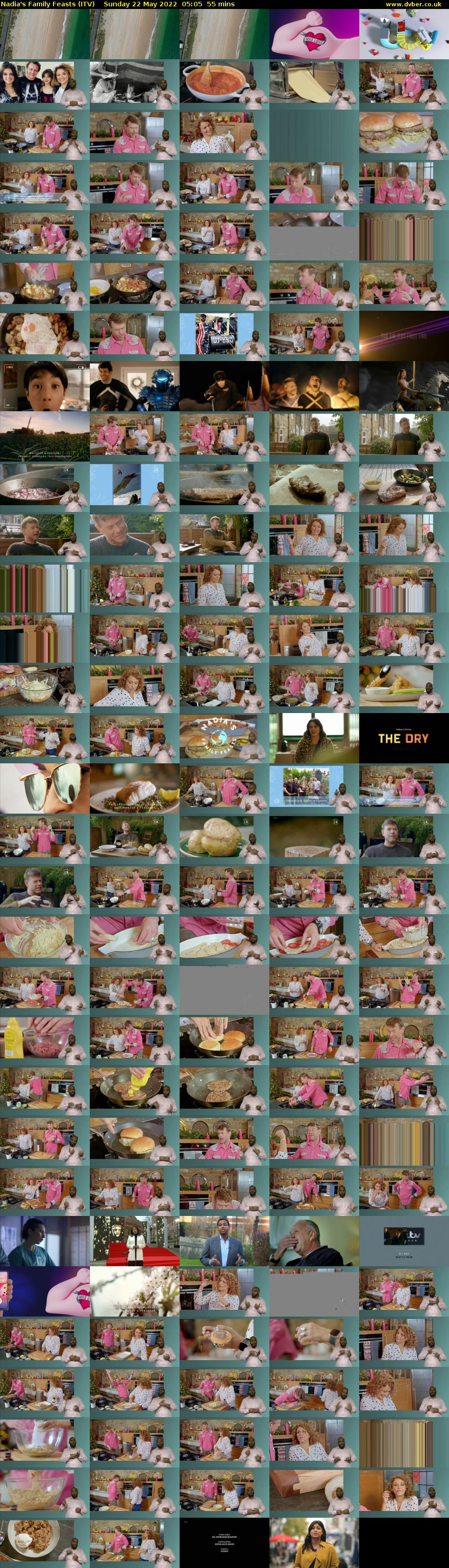 Nadia's Family Feasts (ITV) Sunday 22 May 2022 05:05 - 06:00