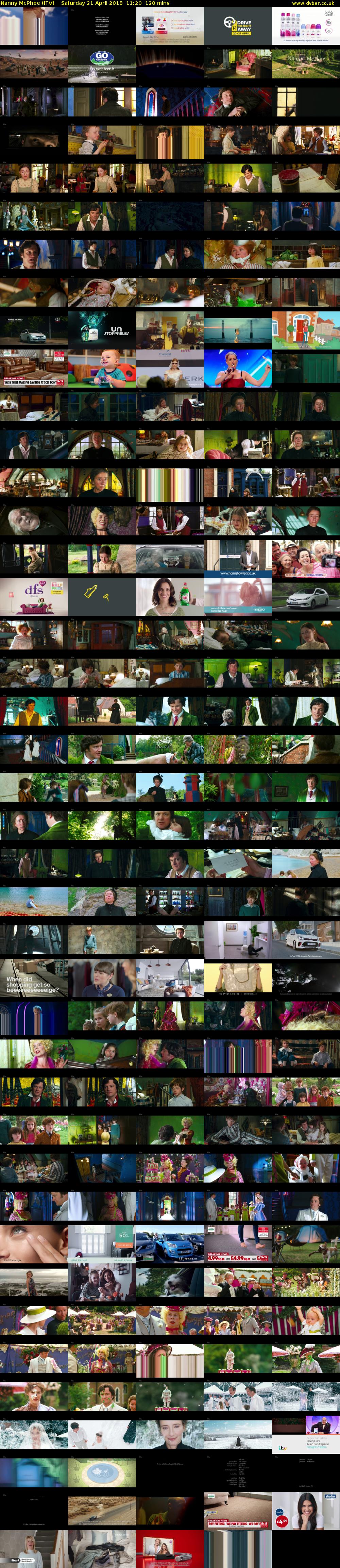 Nanny McPhee (ITV) Saturday 21 April 2018 11:20 - 13:20