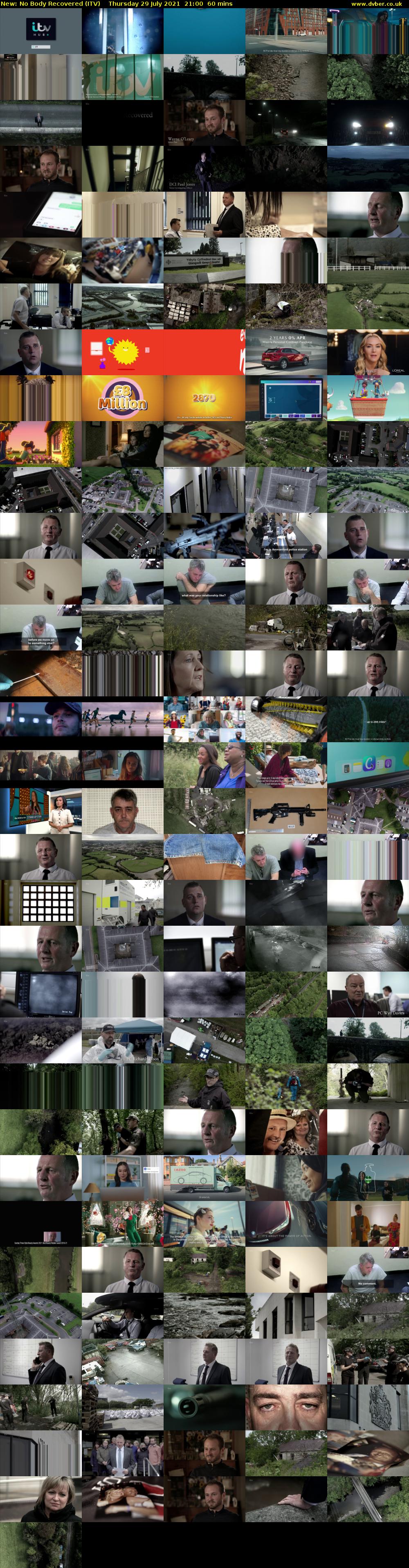 No Body Recovered (ITV) Thursday 29 July 2021 21:00 - 22:00