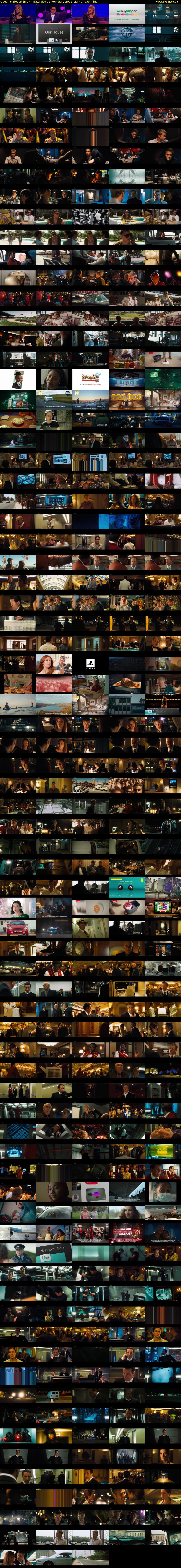 Ocean's Eleven (ITV) Saturday 26 February 2022 22:40 - 00:55