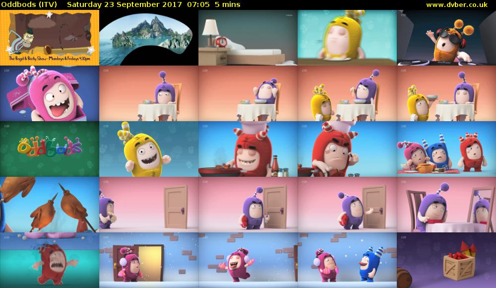 Oddbods (ITV) Saturday 23 September 2017 07:05 - 07:10