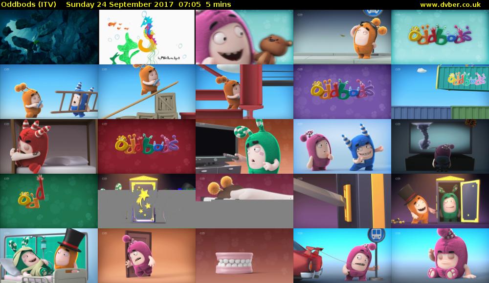 Oddbods (ITV) Sunday 24 September 2017 07:05 - 07:10