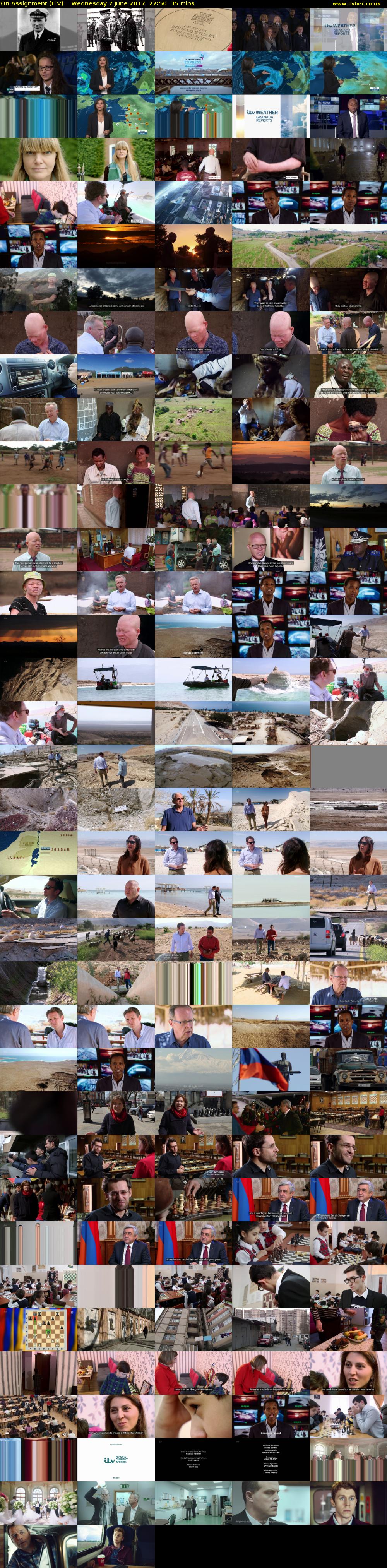 On Assignment (ITV) Wednesday 7 June 2017 22:50 - 23:25