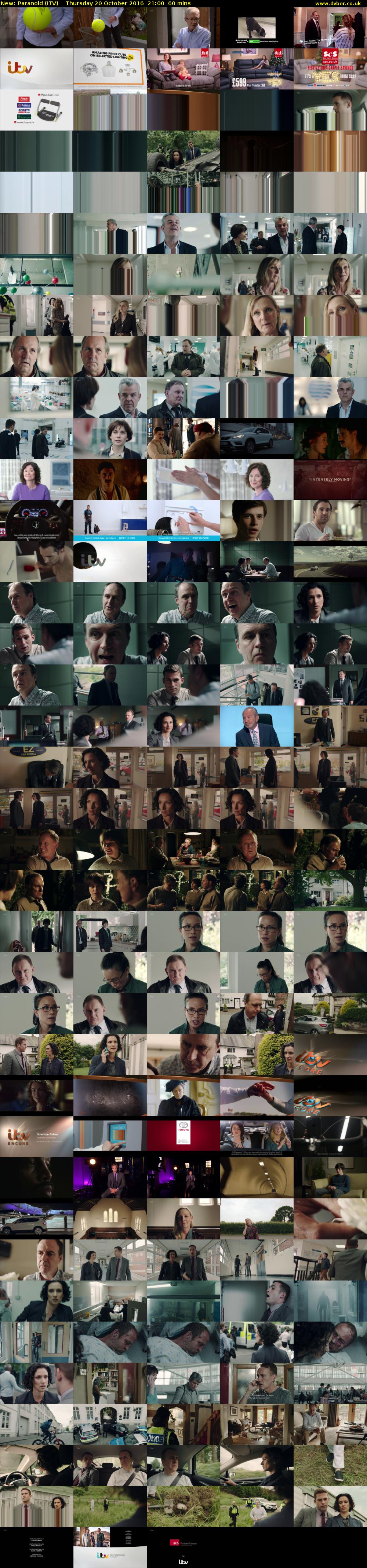 Paranoid (ITV) Thursday 20 October 2016 21:00 - 22:00