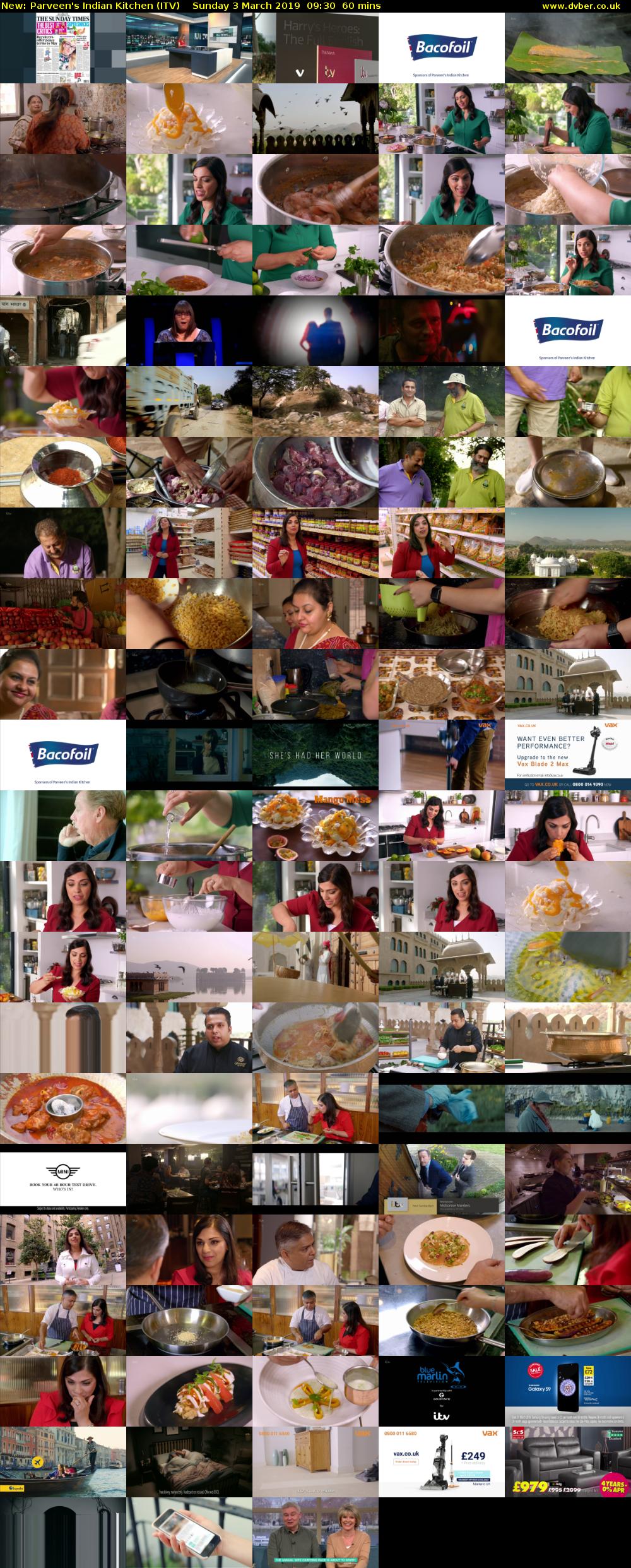 Parveen's Indian Kitchen (ITV) Sunday 3 March 2019 09:30 - 10:30