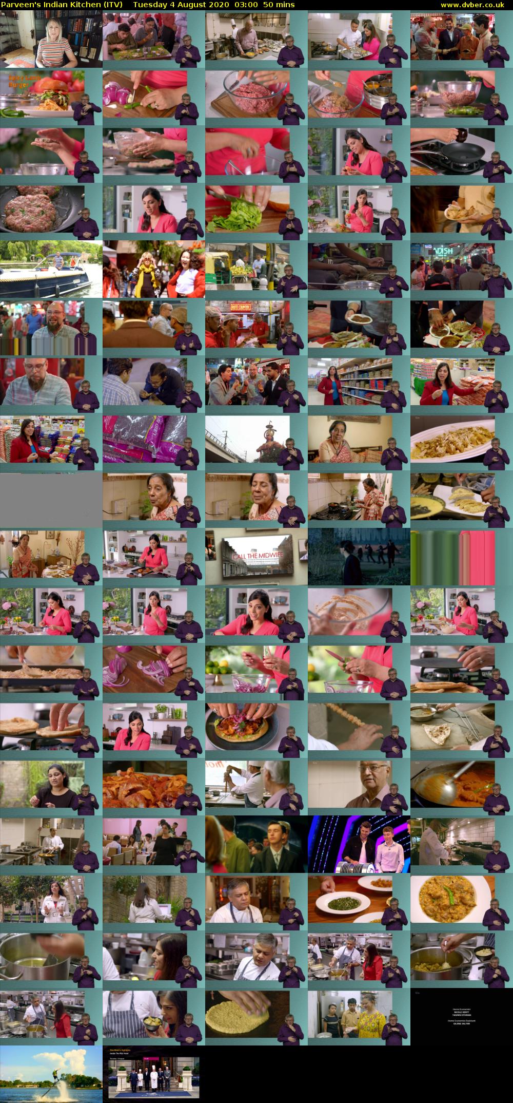Parveen's Indian Kitchen (ITV) Tuesday 4 August 2020 03:00 - 03:50