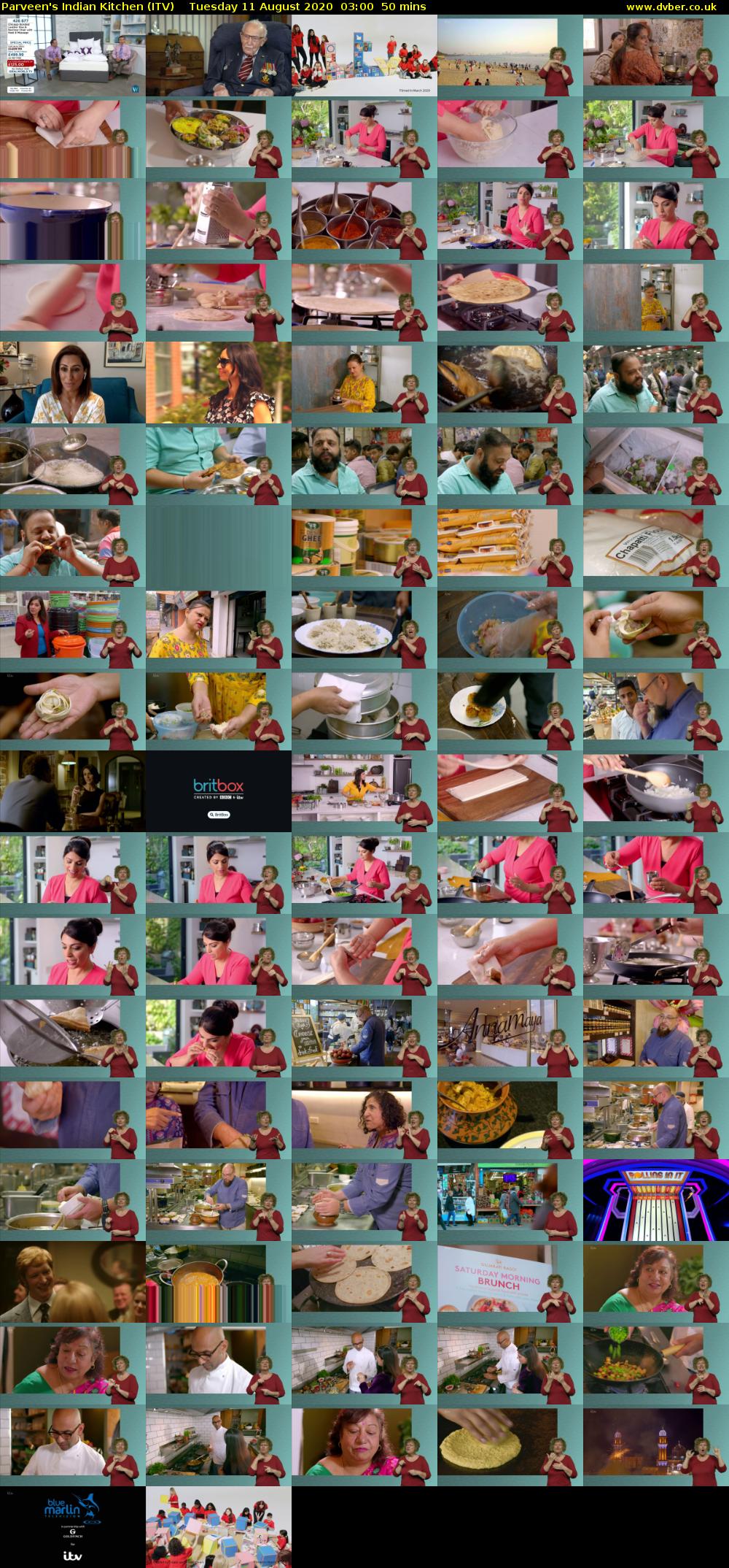 Parveen's Indian Kitchen (ITV) Tuesday 11 August 2020 03:00 - 03:50