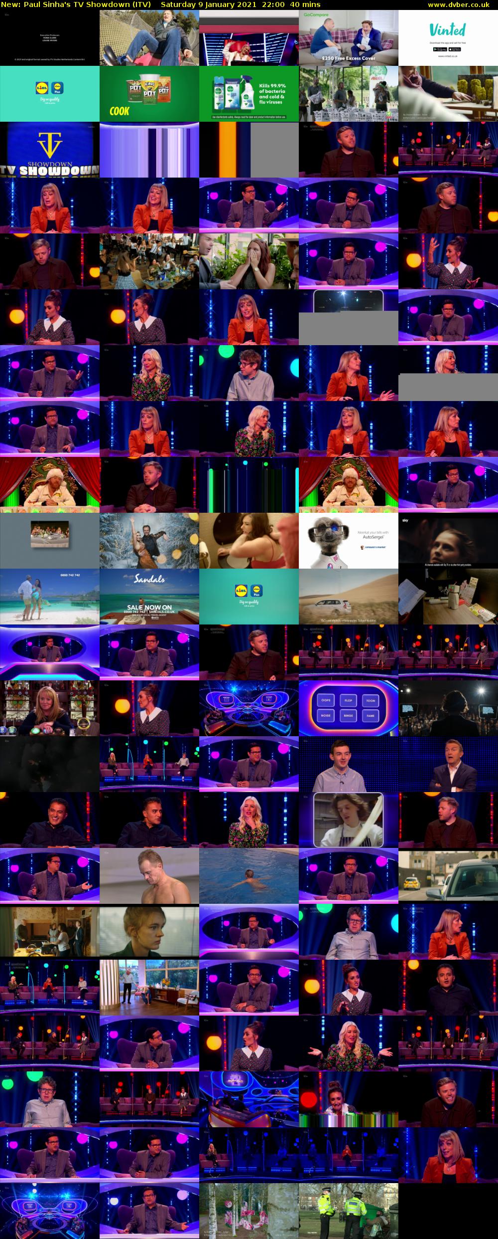 Paul Sinha's TV Showdown (ITV) Saturday 9 January 2021 22:00 - 22:40