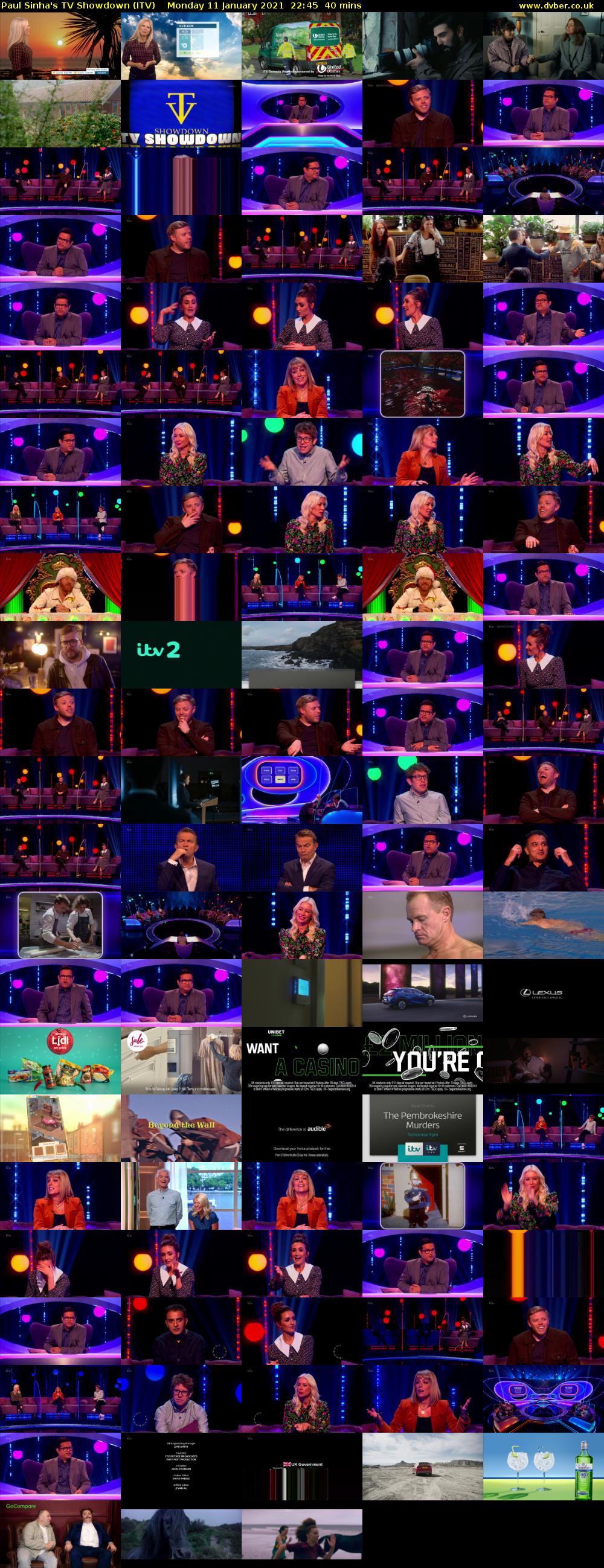 Paul Sinha's TV Showdown (ITV) Monday 11 January 2021 22:45 - 23:25