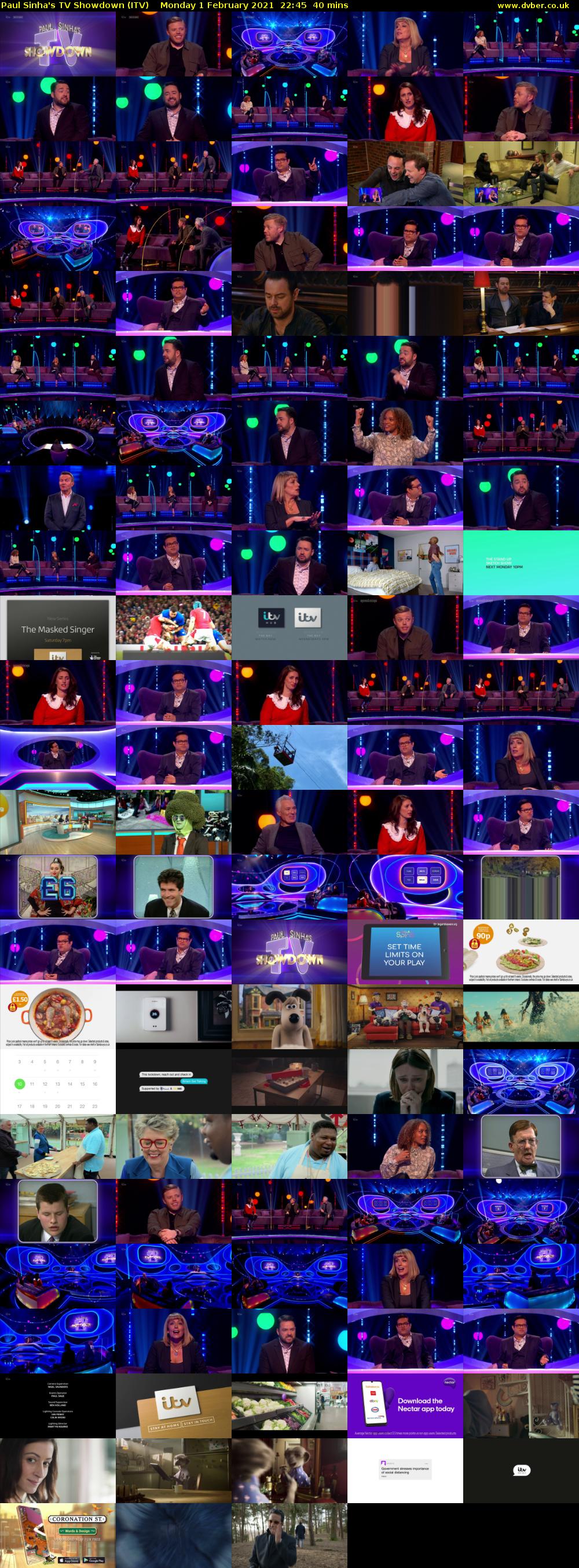Paul Sinha's TV Showdown (ITV) Monday 1 February 2021 22:45 - 23:25