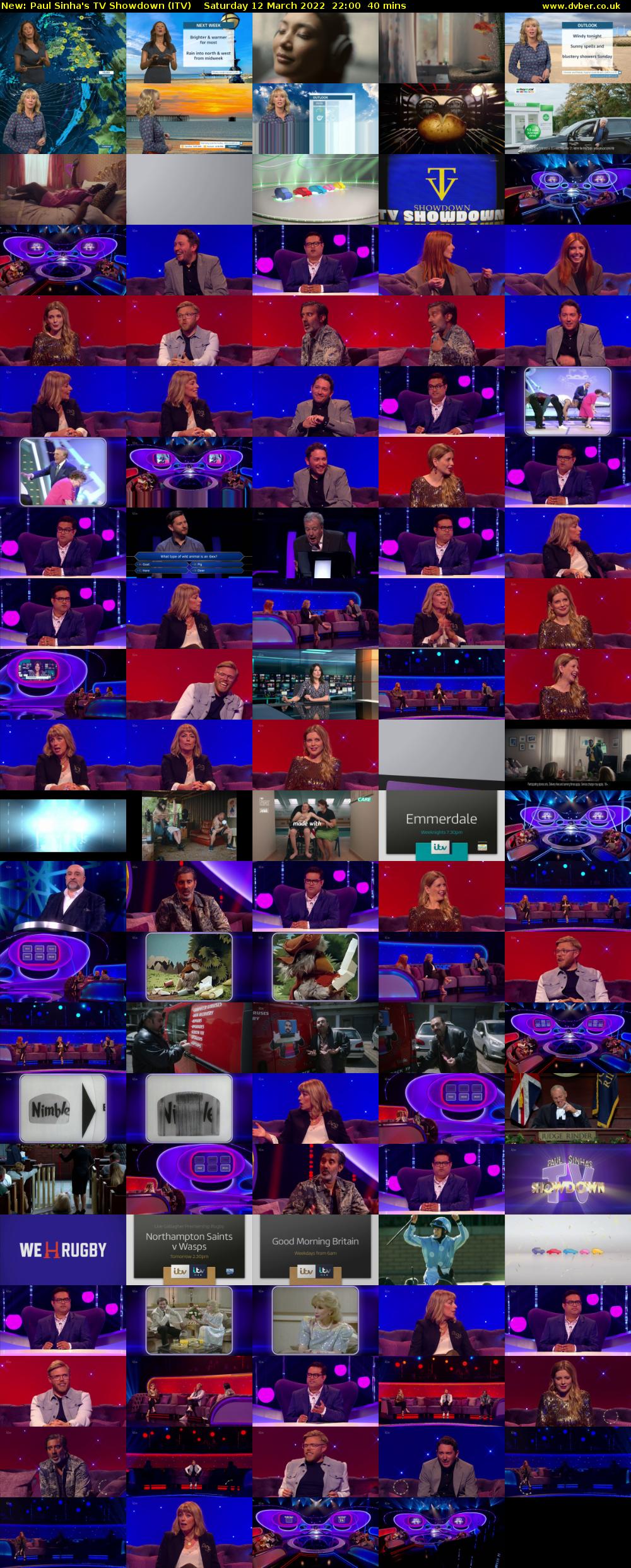 Paul Sinha's TV Showdown (ITV) Saturday 12 March 2022 22:00 - 22:40