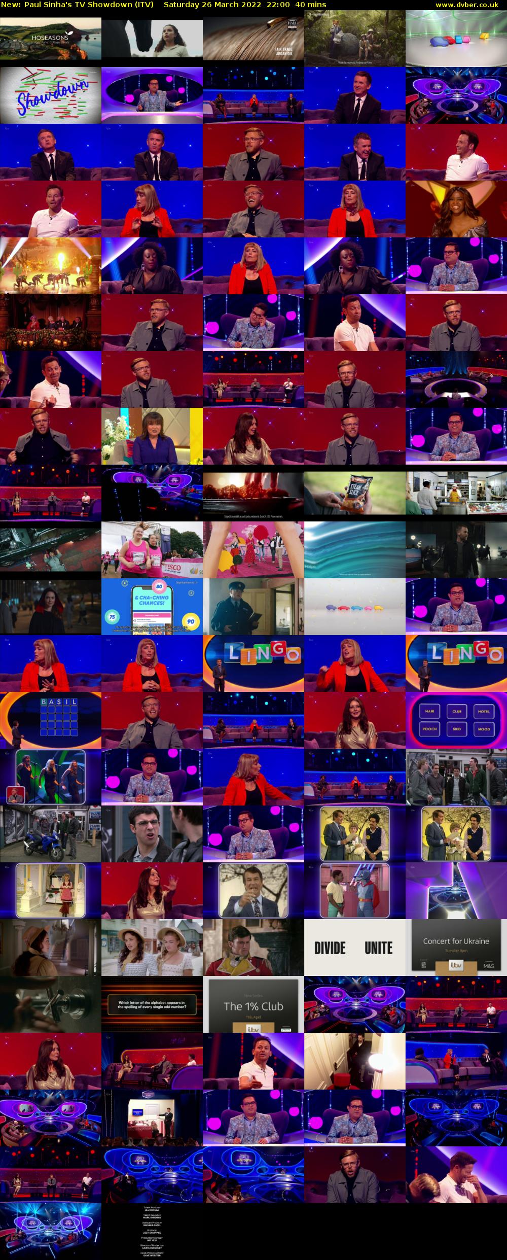 Paul Sinha's TV Showdown (ITV) Saturday 26 March 2022 22:00 - 22:40