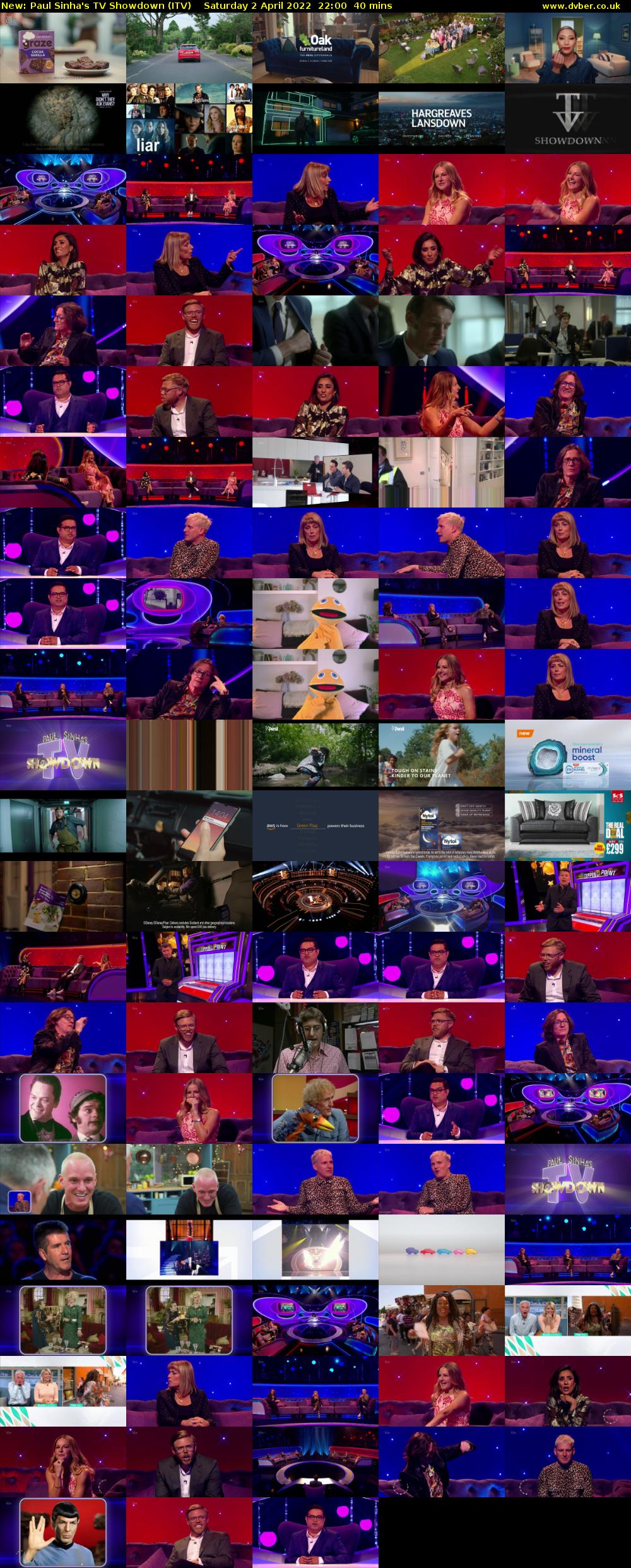 Paul Sinha's TV Showdown (ITV) Saturday 2 April 2022 22:00 - 22:40