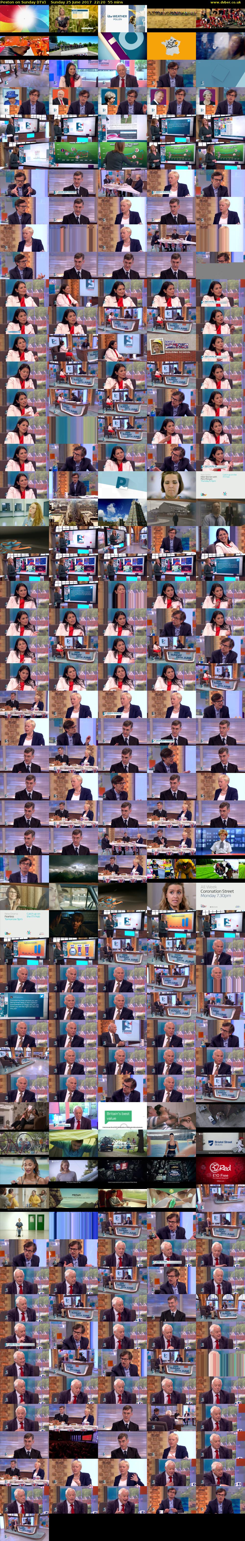 Peston on Sunday (ITV) Sunday 25 June 2017 22:20 - 23:15