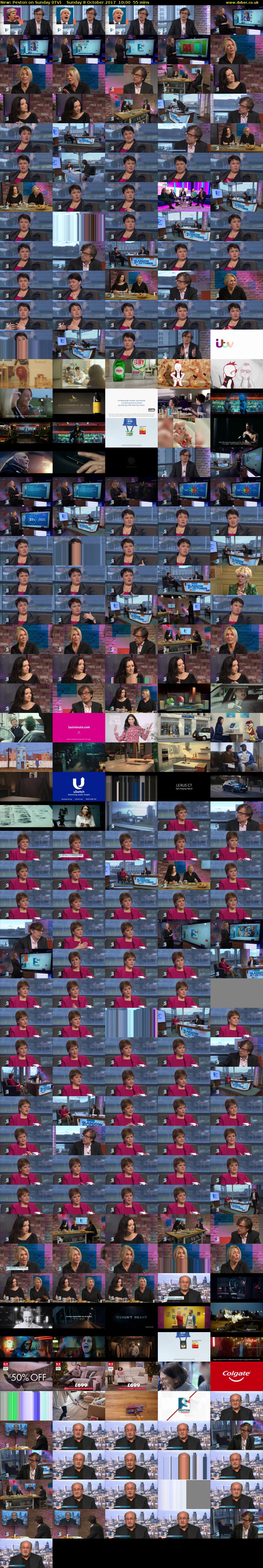 Peston on Sunday (ITV) Sunday 8 October 2017 10:00 - 10:55