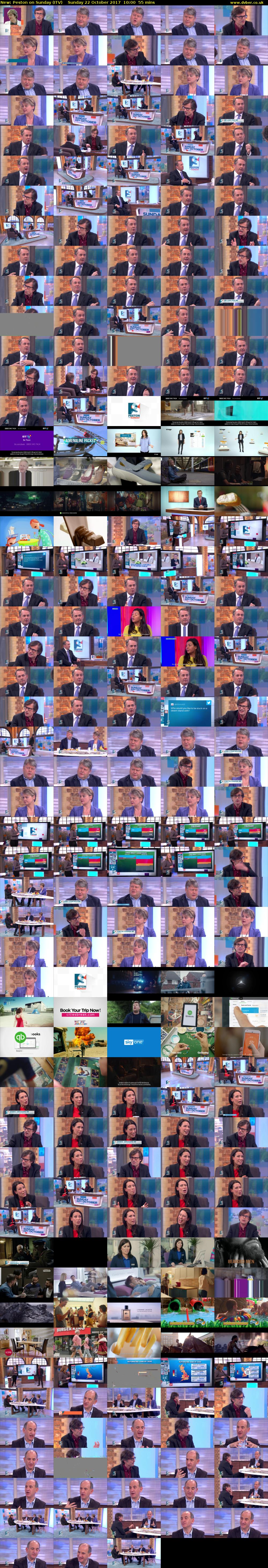Peston on Sunday (ITV) Sunday 22 October 2017 10:00 - 10:55