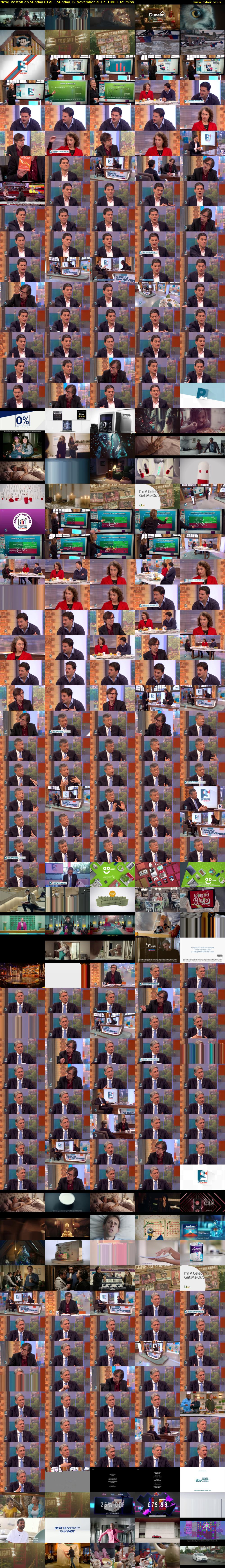 Peston on Sunday (ITV) Sunday 19 November 2017 10:00 - 11:05