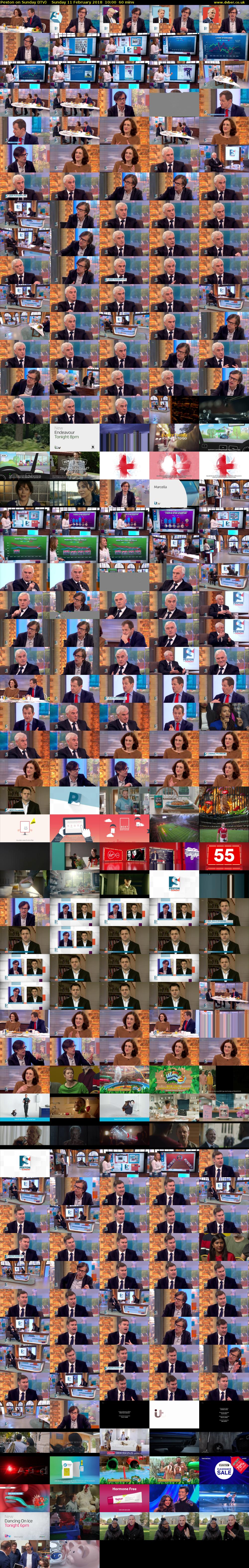 Peston on Sunday (ITV) Sunday 11 February 2018 10:00 - 11:00