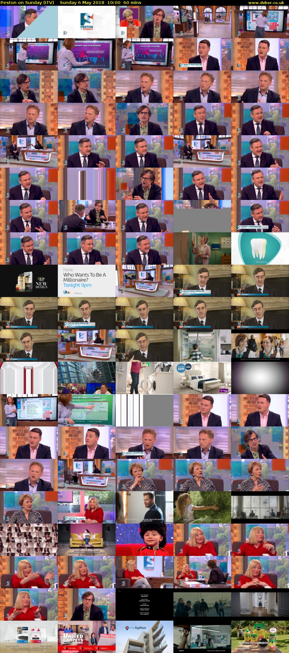 Peston on Sunday (ITV) Sunday 6 May 2018 10:00 - 11:00