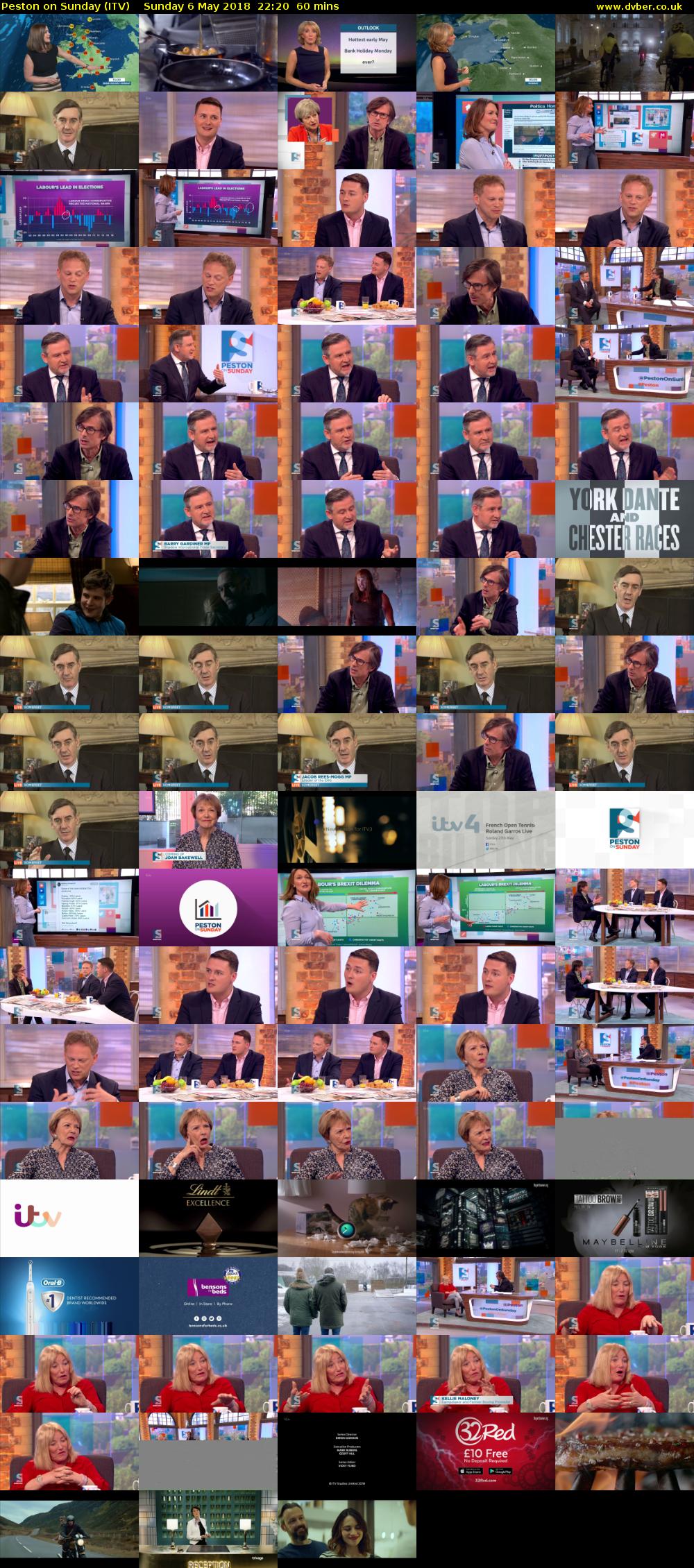 Peston on Sunday (ITV) Sunday 6 May 2018 22:20 - 23:20