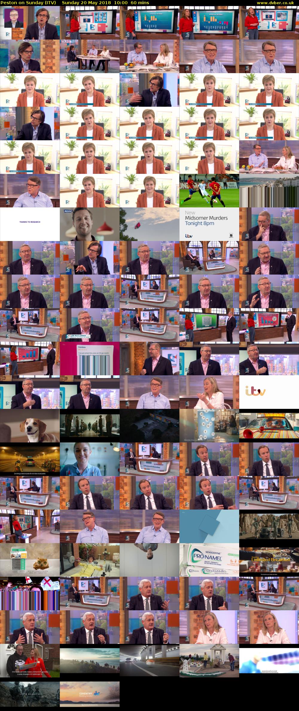 Peston on Sunday (ITV) Sunday 20 May 2018 10:00 - 11:00