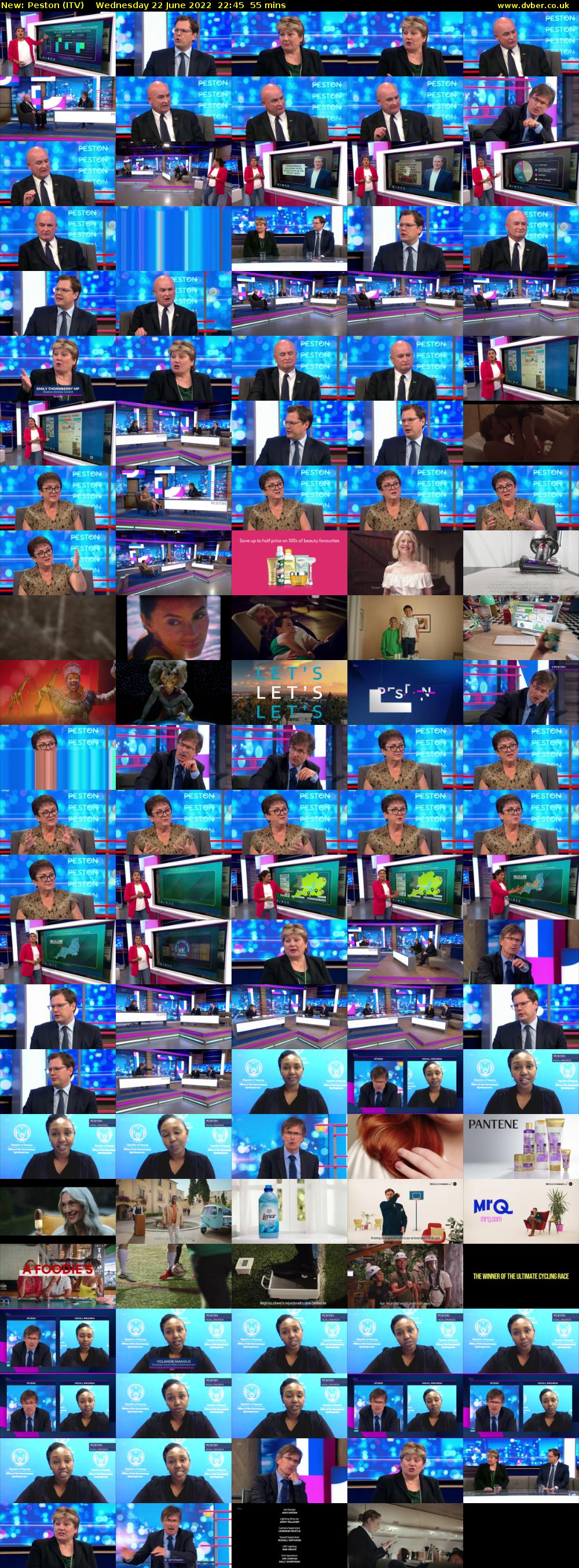 Peston (ITV) Wednesday 22 June 2022 22:45 - 23:40