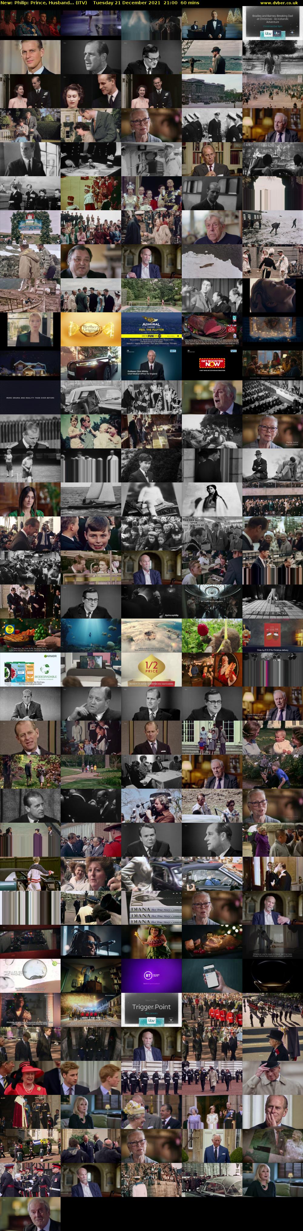 Philip: Prince, Husband... (ITV) Tuesday 21 December 2021 21:00 - 22:00