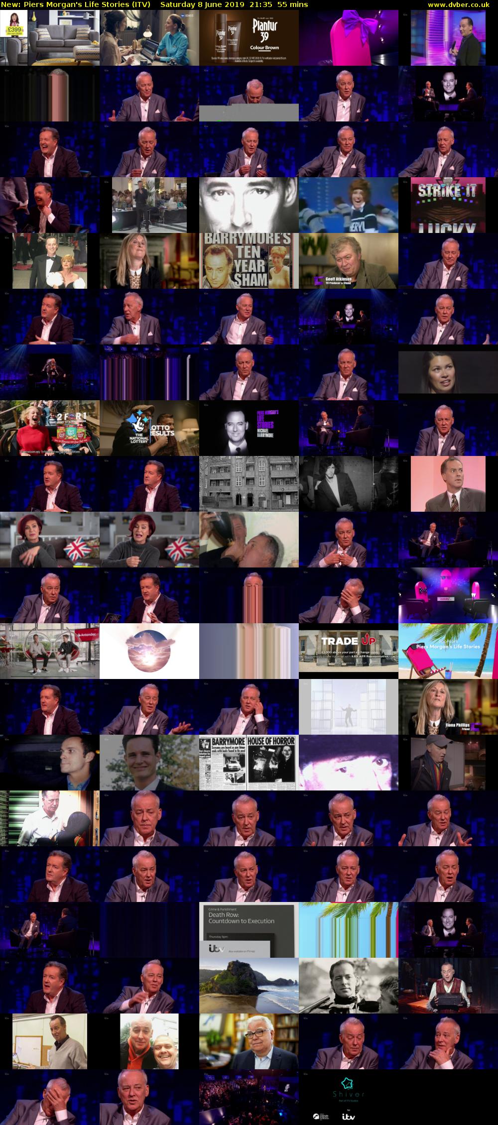 Piers Morgan's Life Stories (ITV) Saturday 8 June 2019 21:35 - 22:30