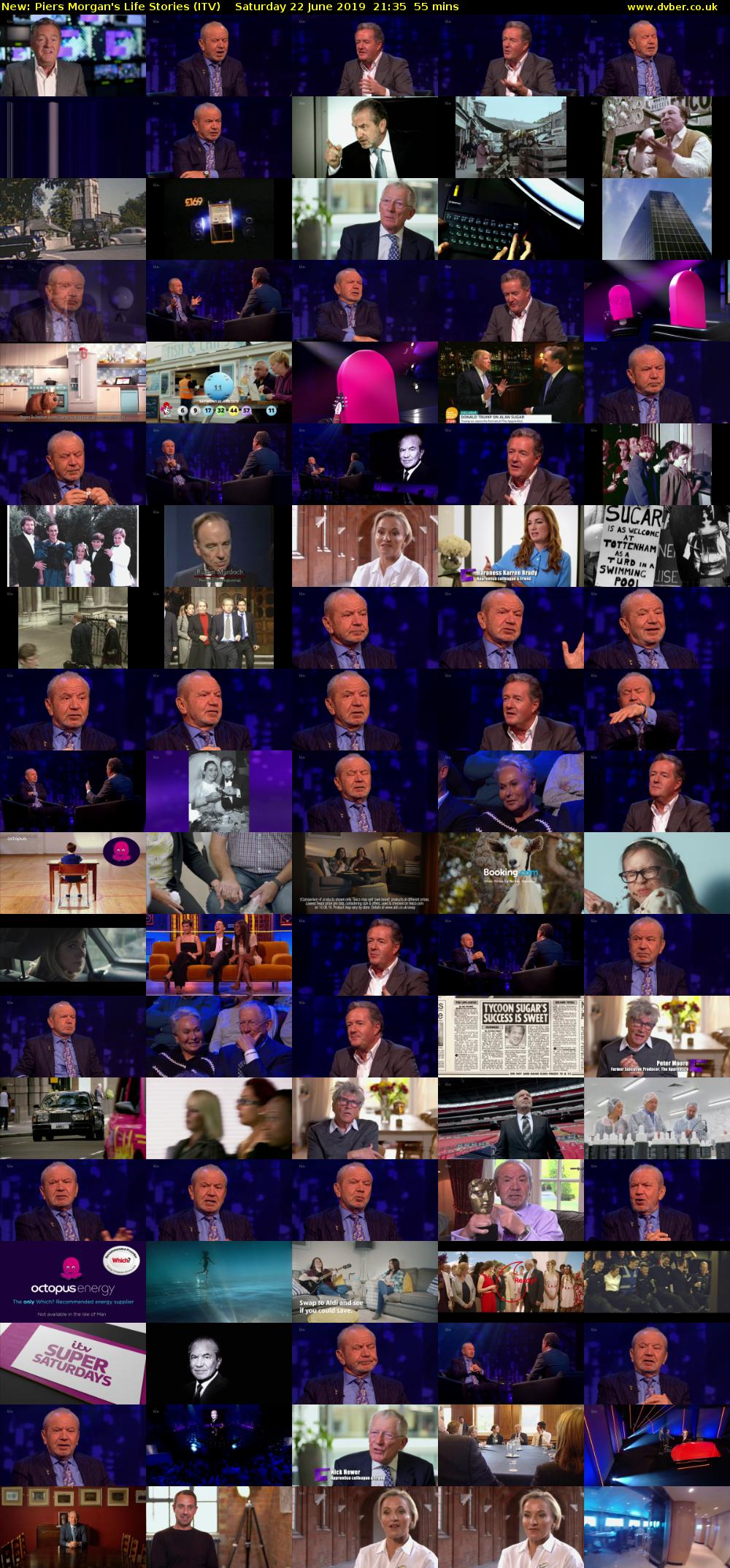 Piers Morgan's Life Stories (ITV) Saturday 22 June 2019 21:35 - 22:30