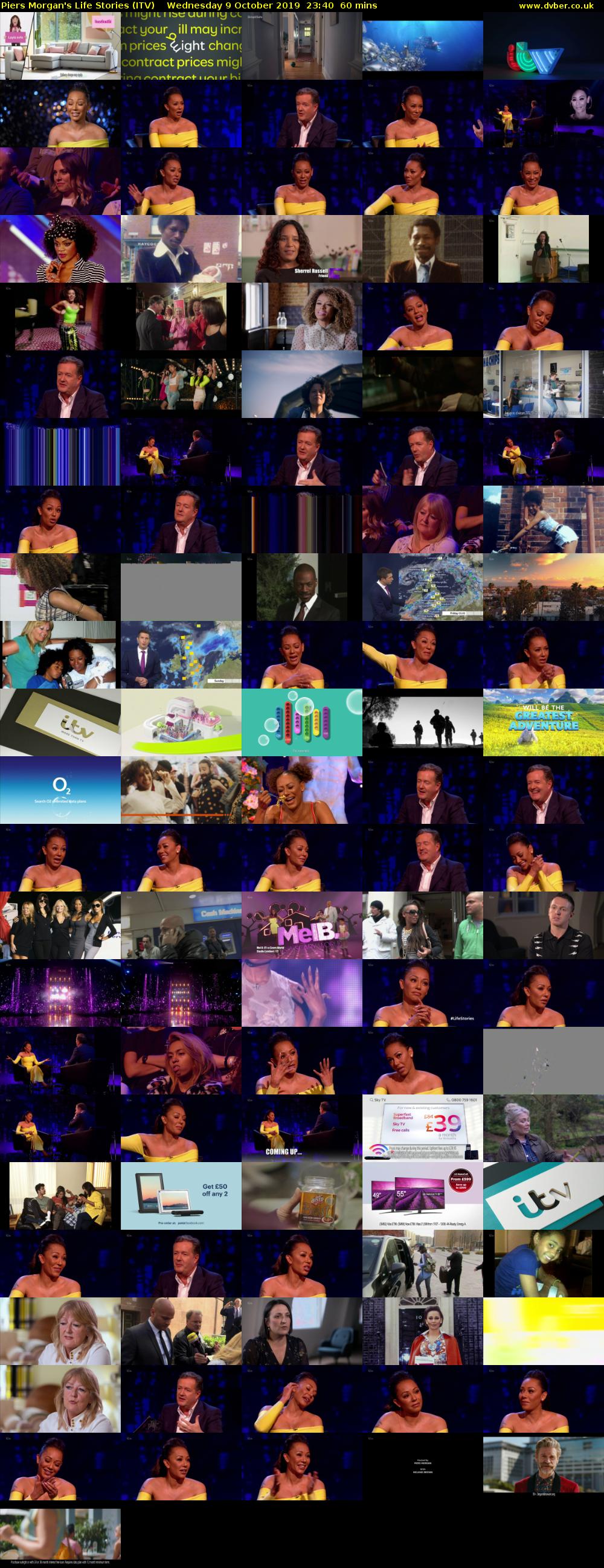 Piers Morgan's Life Stories (ITV) Wednesday 9 October 2019 23:40 - 00:40