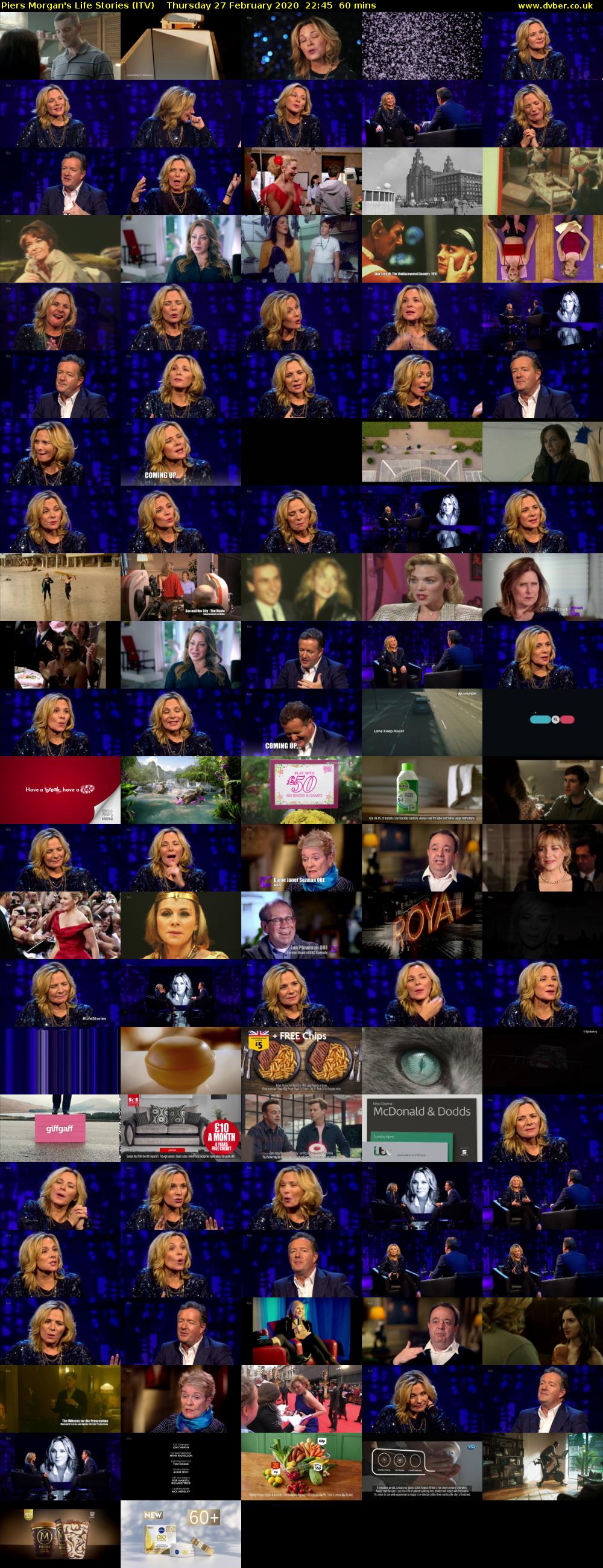 Piers Morgan's Life Stories (ITV) Thursday 27 February 2020 22:45 - 23:45