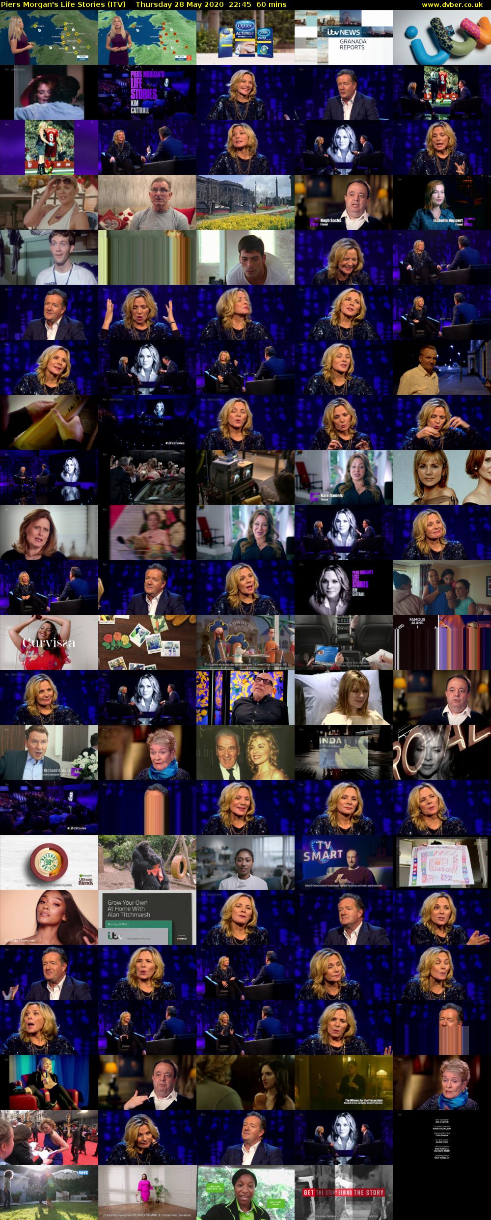Piers Morgan's Life Stories (ITV) Thursday 28 May 2020 22:45 - 23:45