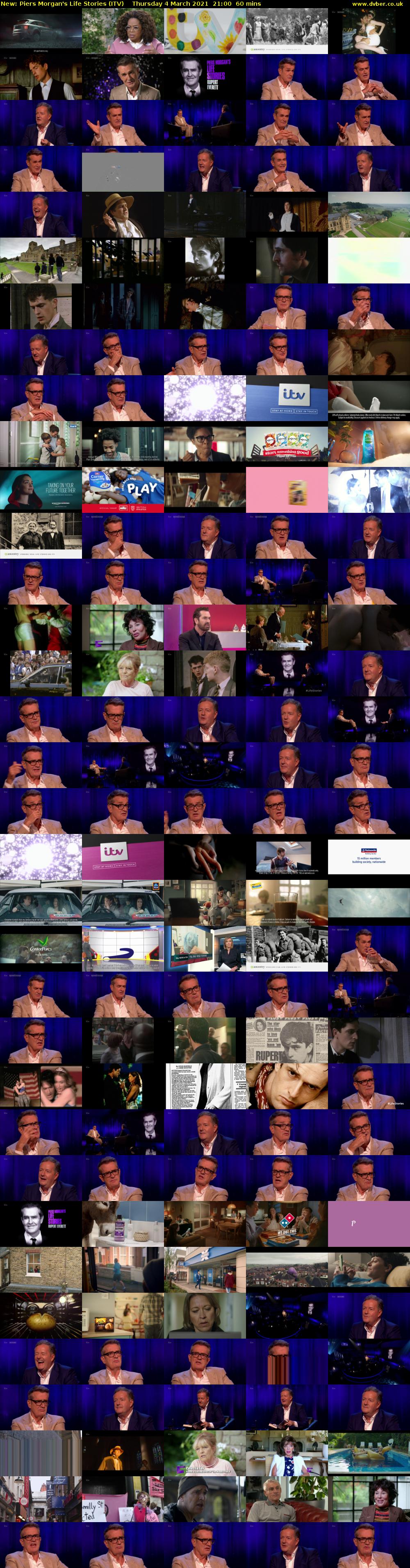Piers Morgan's Life Stories (ITV) Thursday 4 March 2021 21:00 - 22:00