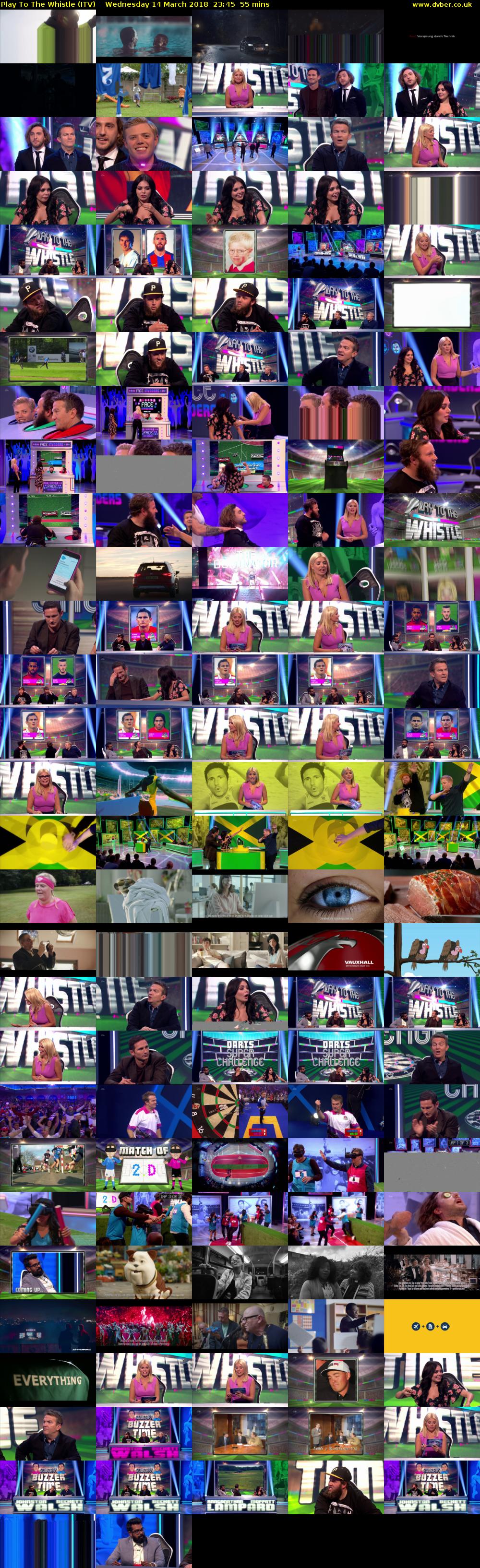 Play To The Whistle (ITV) Wednesday 14 March 2018 23:45 - 00:40