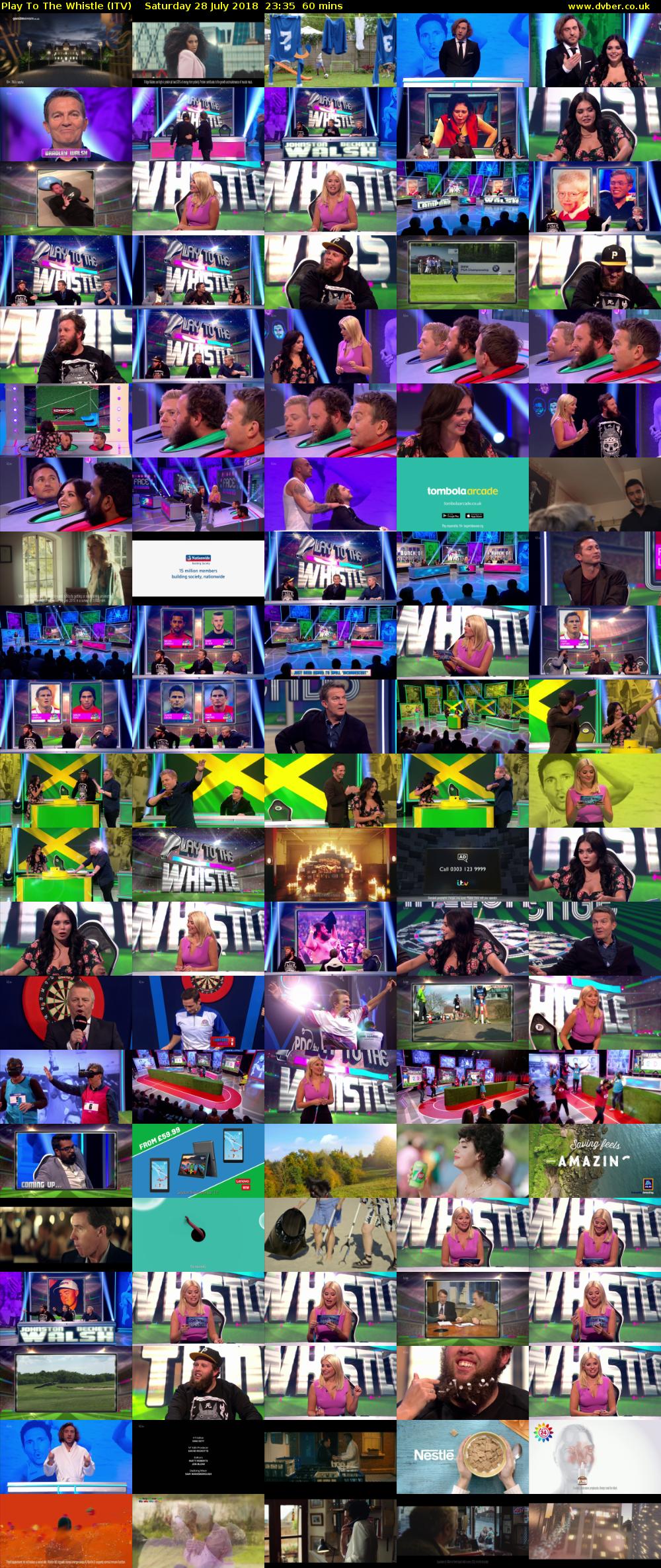 Play To The Whistle (ITV) Saturday 28 July 2018 23:35 - 00:35