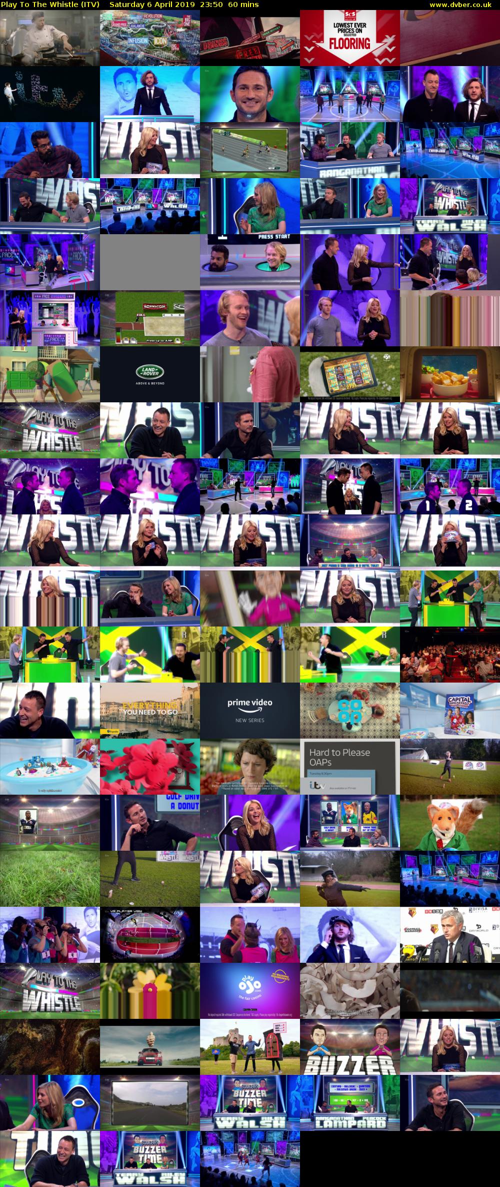 Play To The Whistle (ITV) Saturday 6 April 2019 23:50 - 00:50