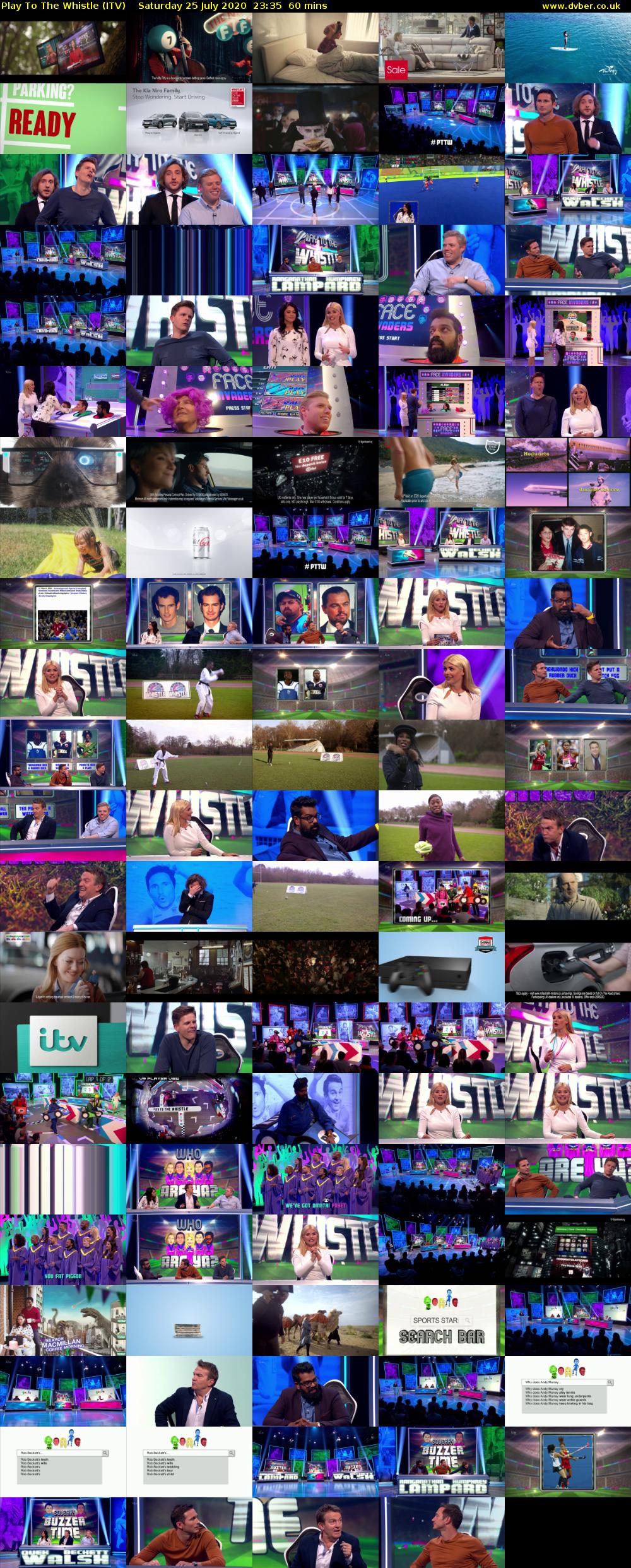 Play To The Whistle (ITV) Saturday 25 July 2020 23:35 - 00:35