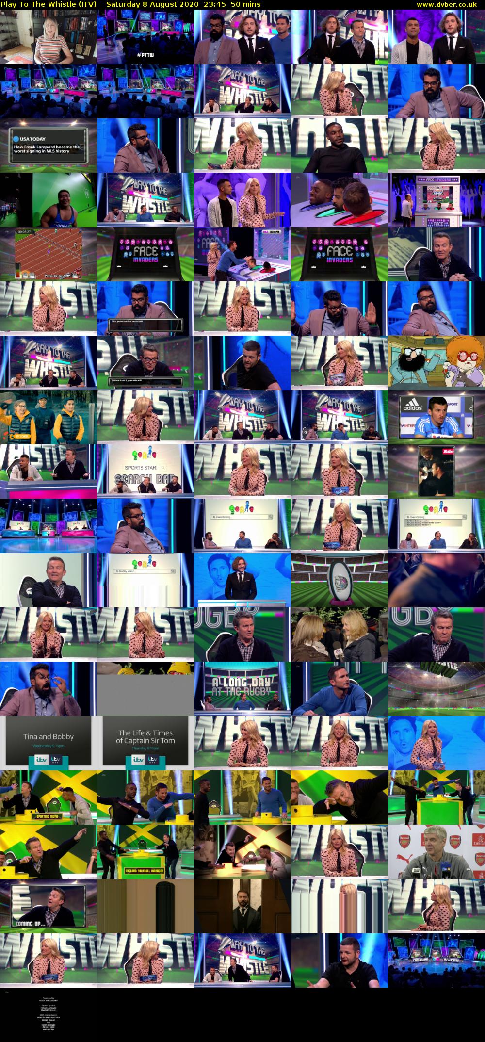 Play To The Whistle (ITV) Saturday 8 August 2020 23:45 - 00:35