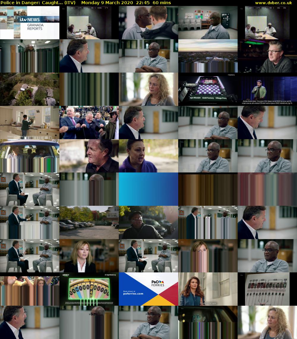 Police in Danger: Caught... (ITV) Monday 9 March 2020 22:45 - 23:45